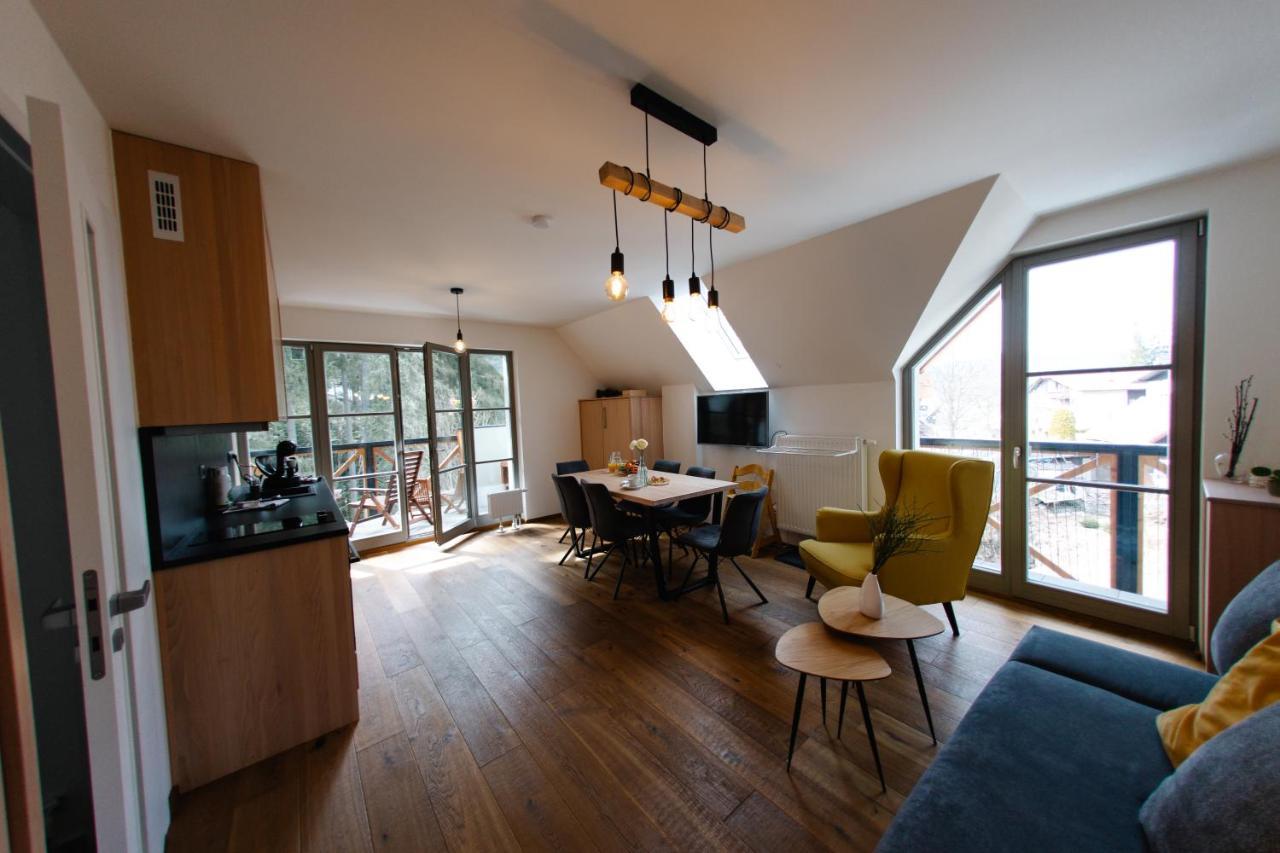 Luxusni Horsky Apartman V Centru Harrachova المظهر الخارجي الصورة